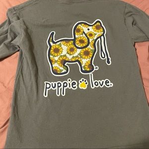 Puppie Love Long-sleeve T-Shirt (kids)